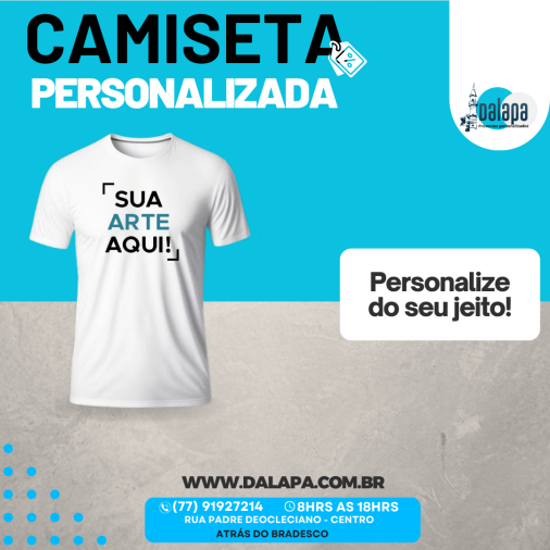 Camisetas personalizadas (atacado) - Foto 1