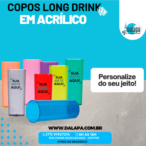 Copos Long Drink - Foto 1