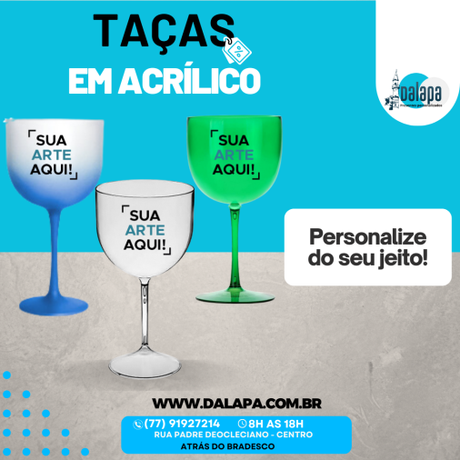 Taças Gin Personalizadas - Foto 1
