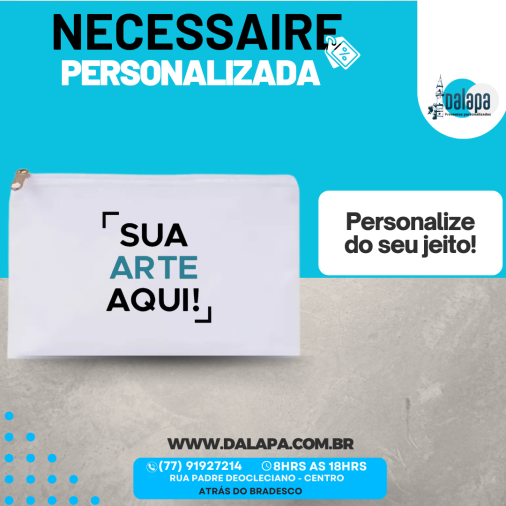 nécessaires personalizadas 25x13 (atacado) - Foto 1