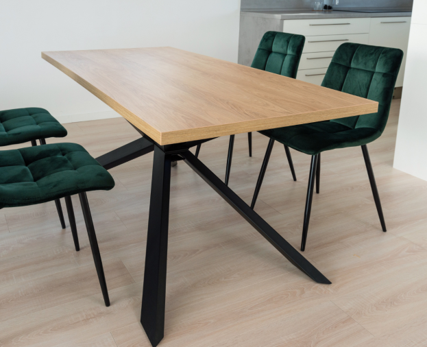 Mesa - Tampo de Eucalipto - Foto 1