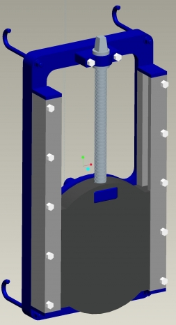 ADUFA DE PAREDE COM FLANGE - Foto 1