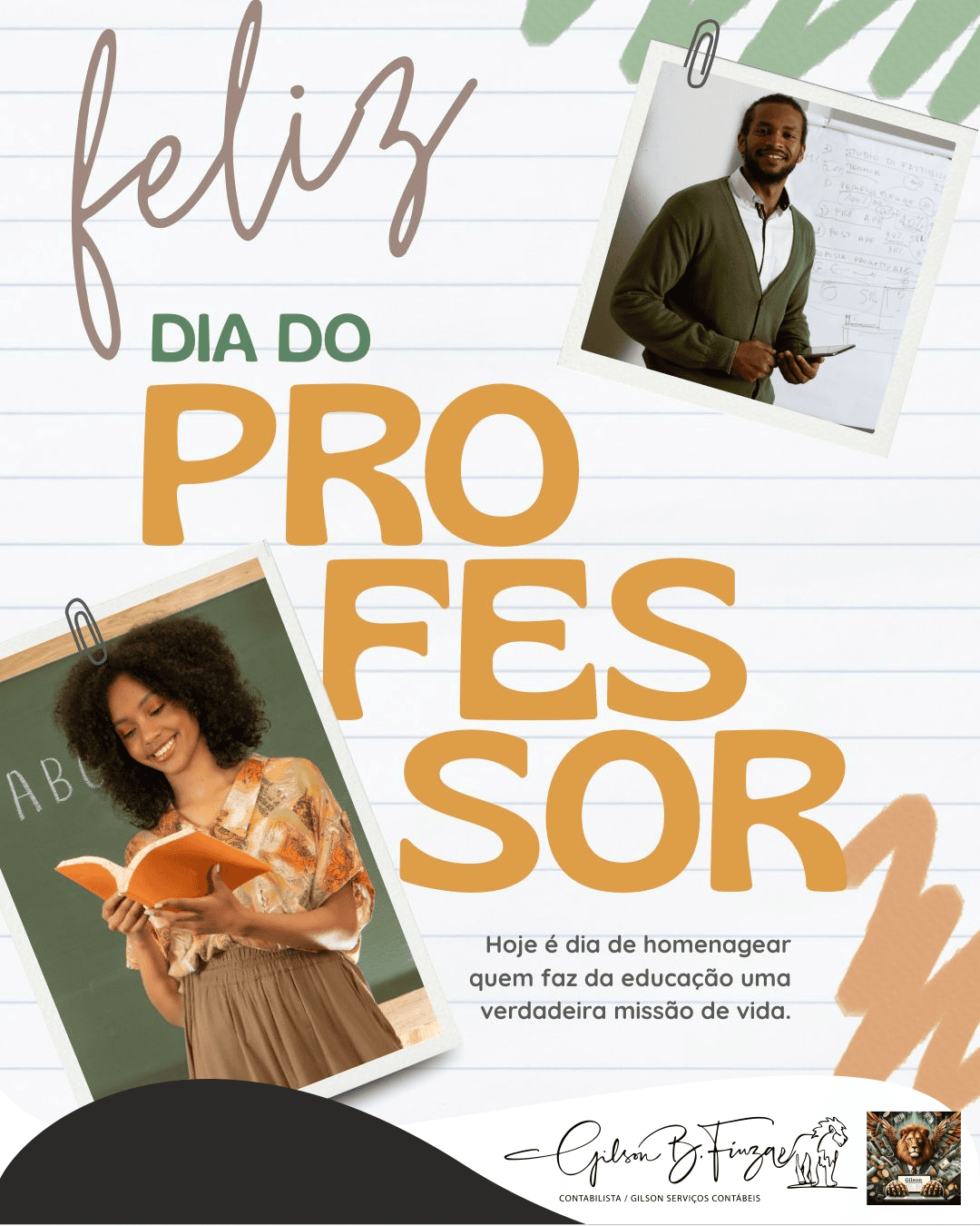 Dia dos Professores - 15 de Outubro