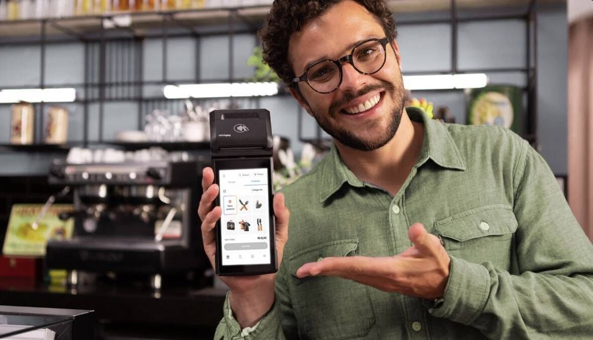 Maquininha de Cartão Smart InfinitePay