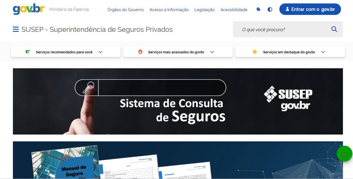 Passo a passo para verificar se existe seguro registrado no seu CPF