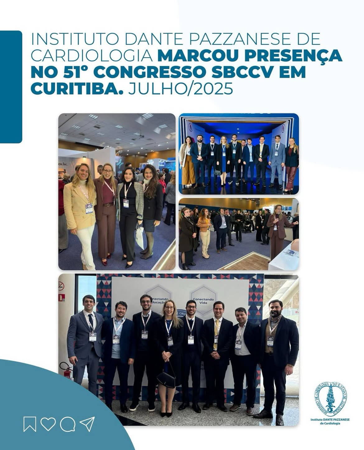 Divulgação oficial nas redes sociais