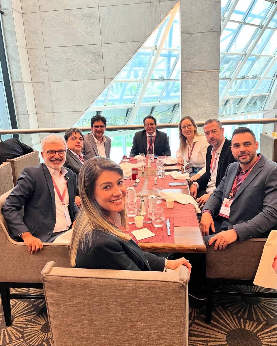 Almoço com outros cirurgiões