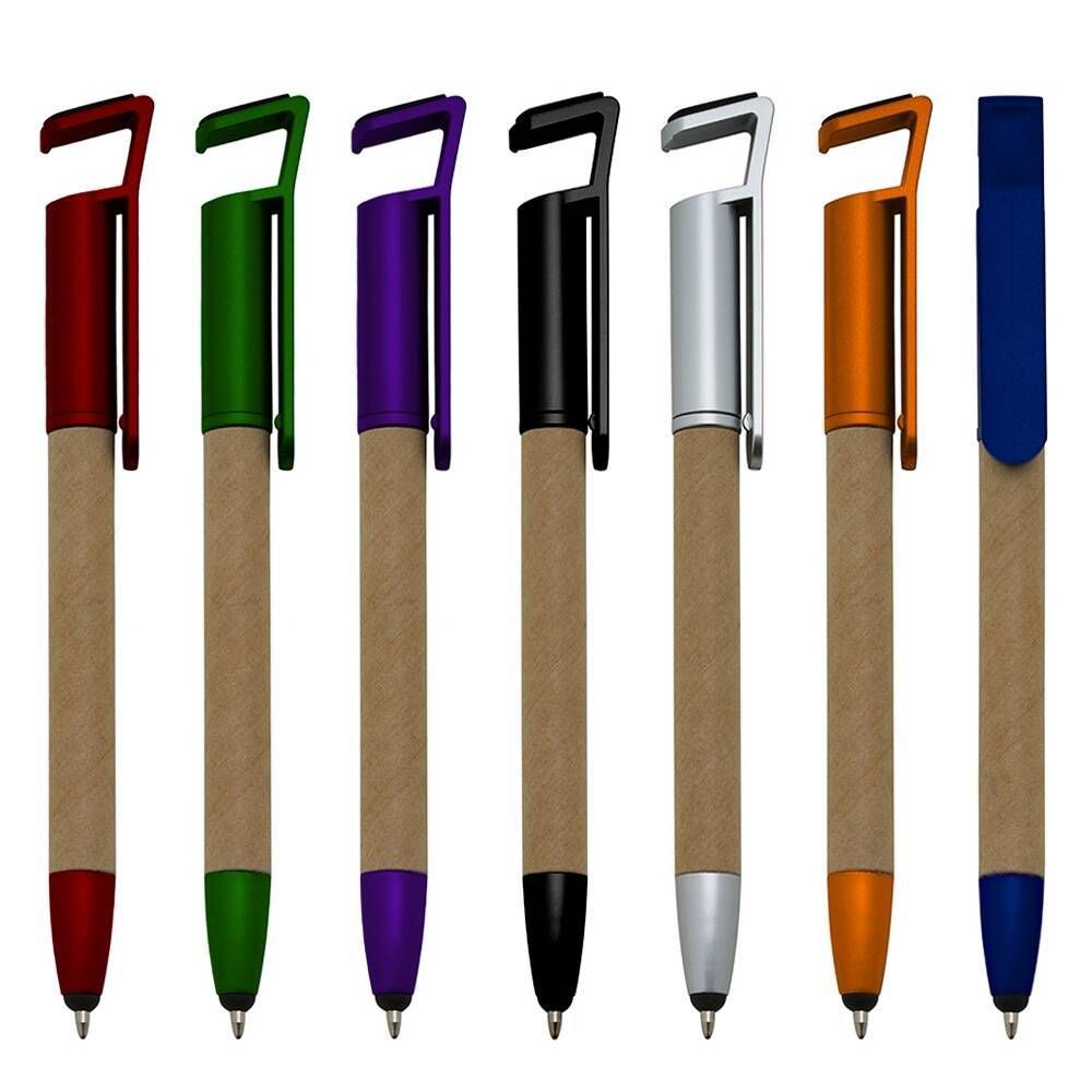 Caneta Ecológica Touch com Suporte 007