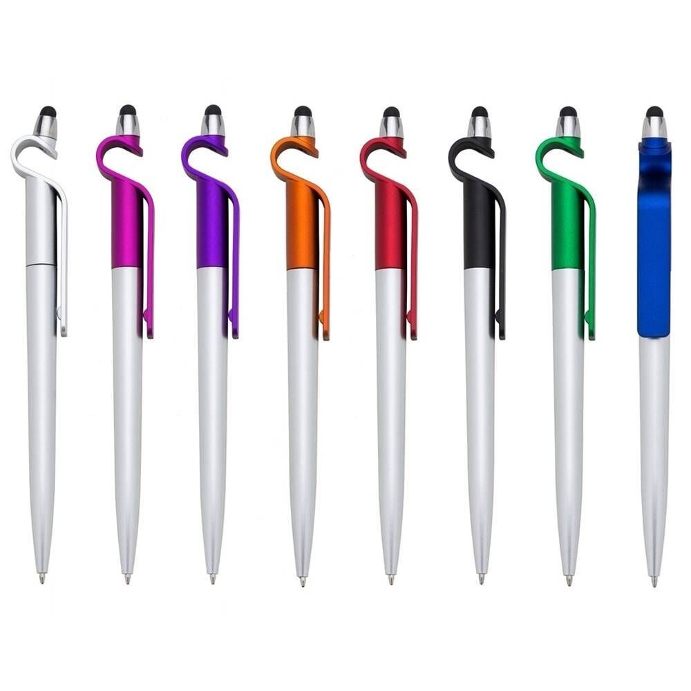 Caneta Plástica Touch com Suporte 134