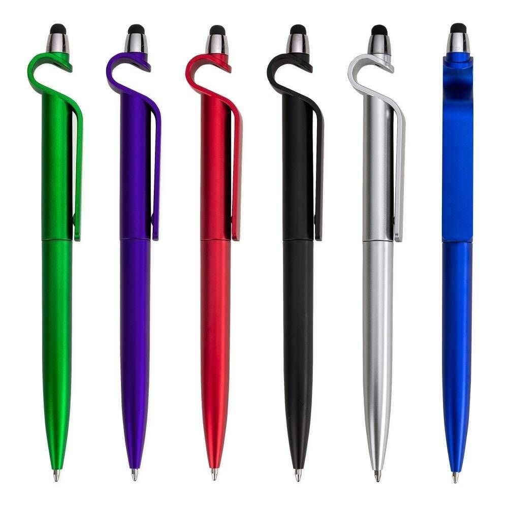 Caneta Plástica Touch com Suporte 1349