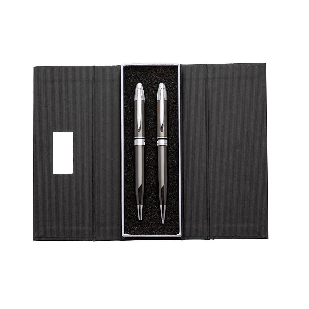 Conjunto Caneta e Lapiseira Metal 180