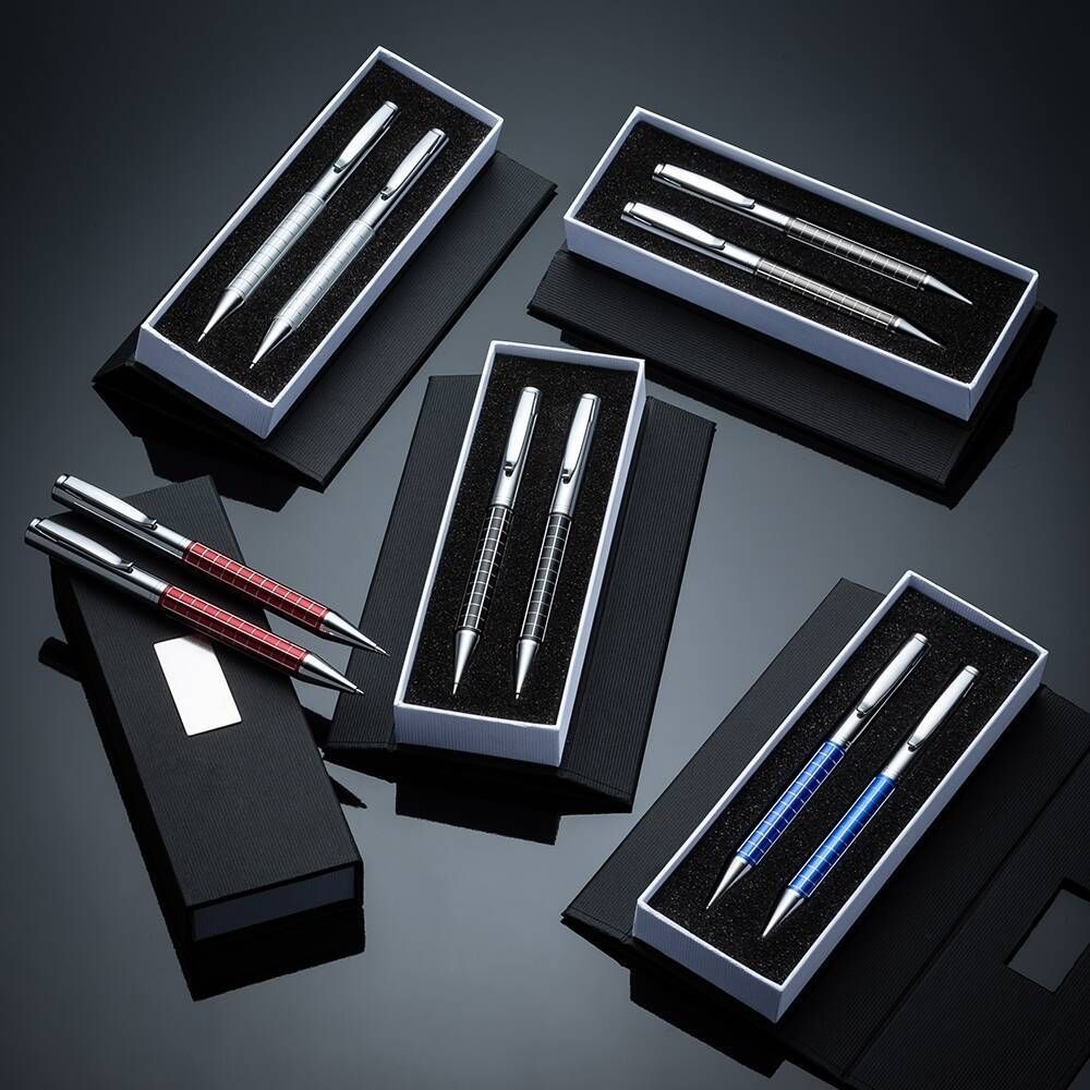 Conjunto Caneta e Lapiseira Metal 201