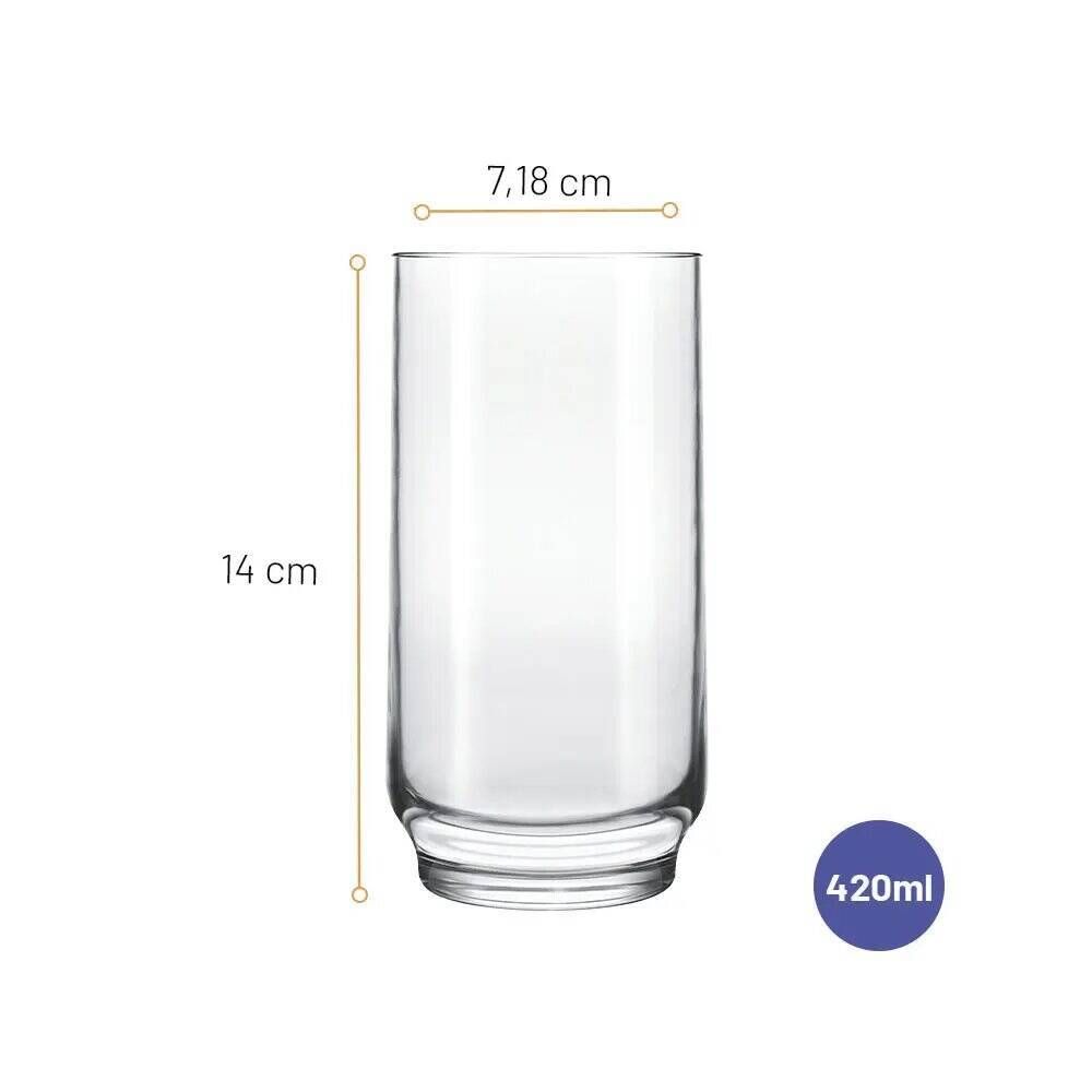 COPO LONG DRINK LIGHTS 420ML