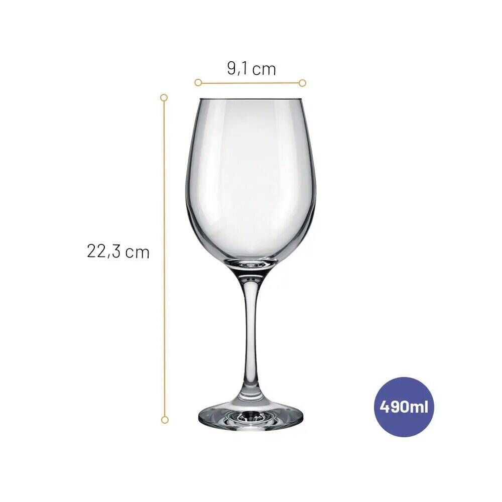 TAÇA VINHO BARONE 490ML