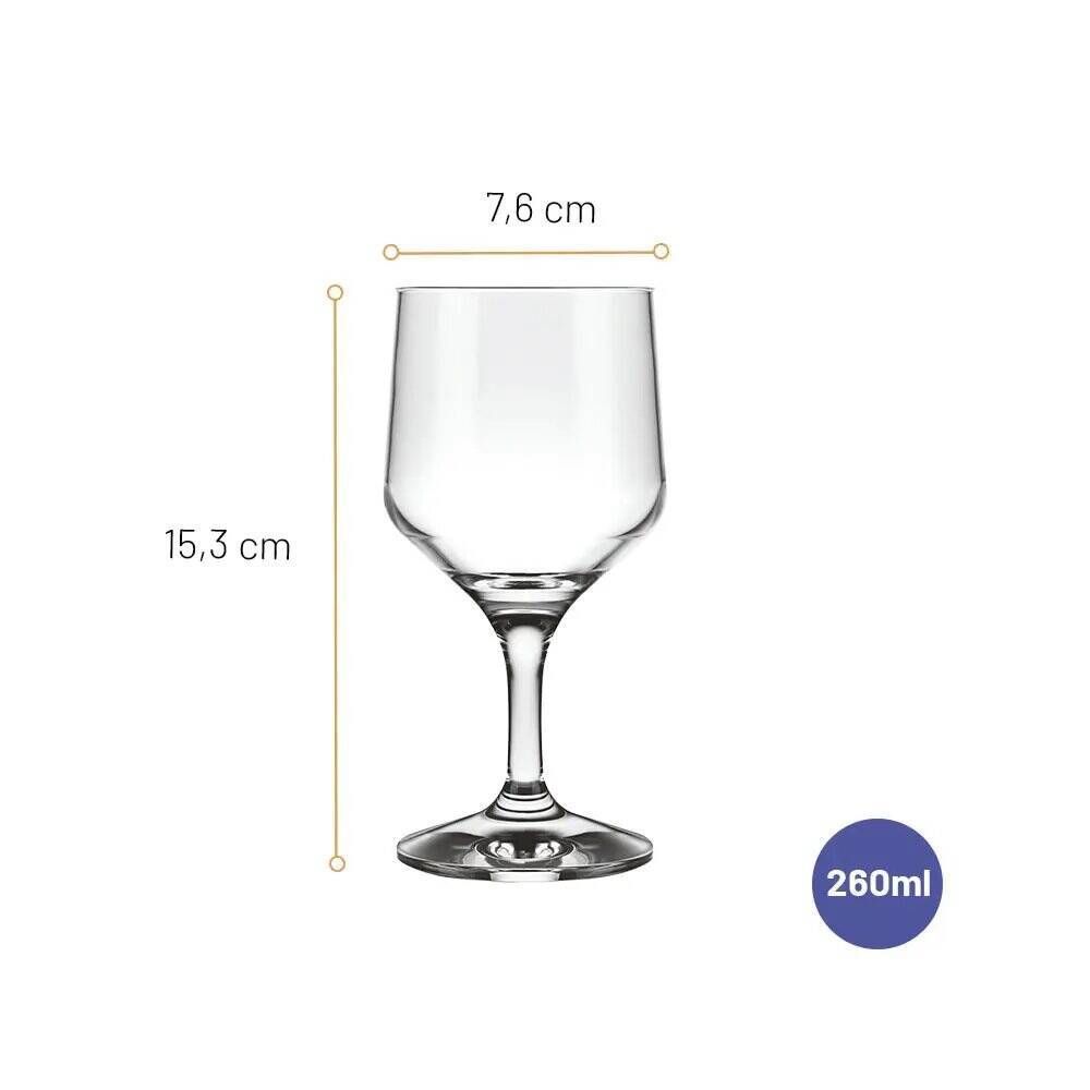 TAÇA VINHO BUFFET 260ML