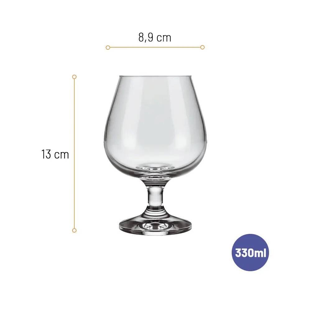 TAÇA CONHAQUE 330ML