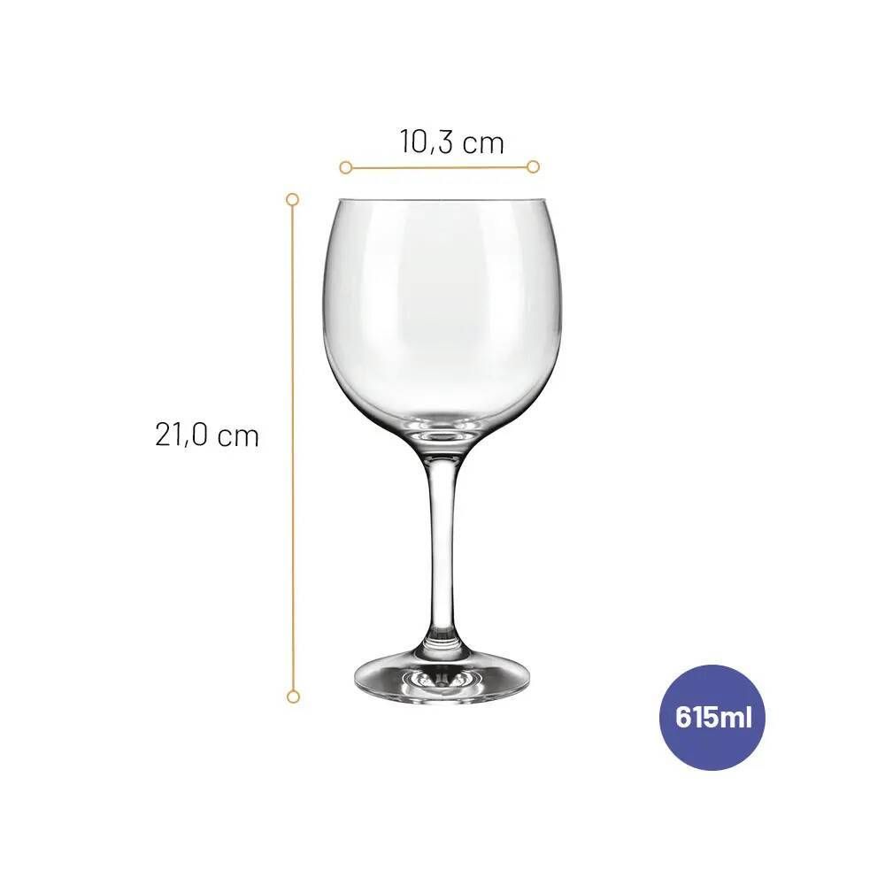 TAÇA DEGUSTAÇÃO ROYAL 615ML