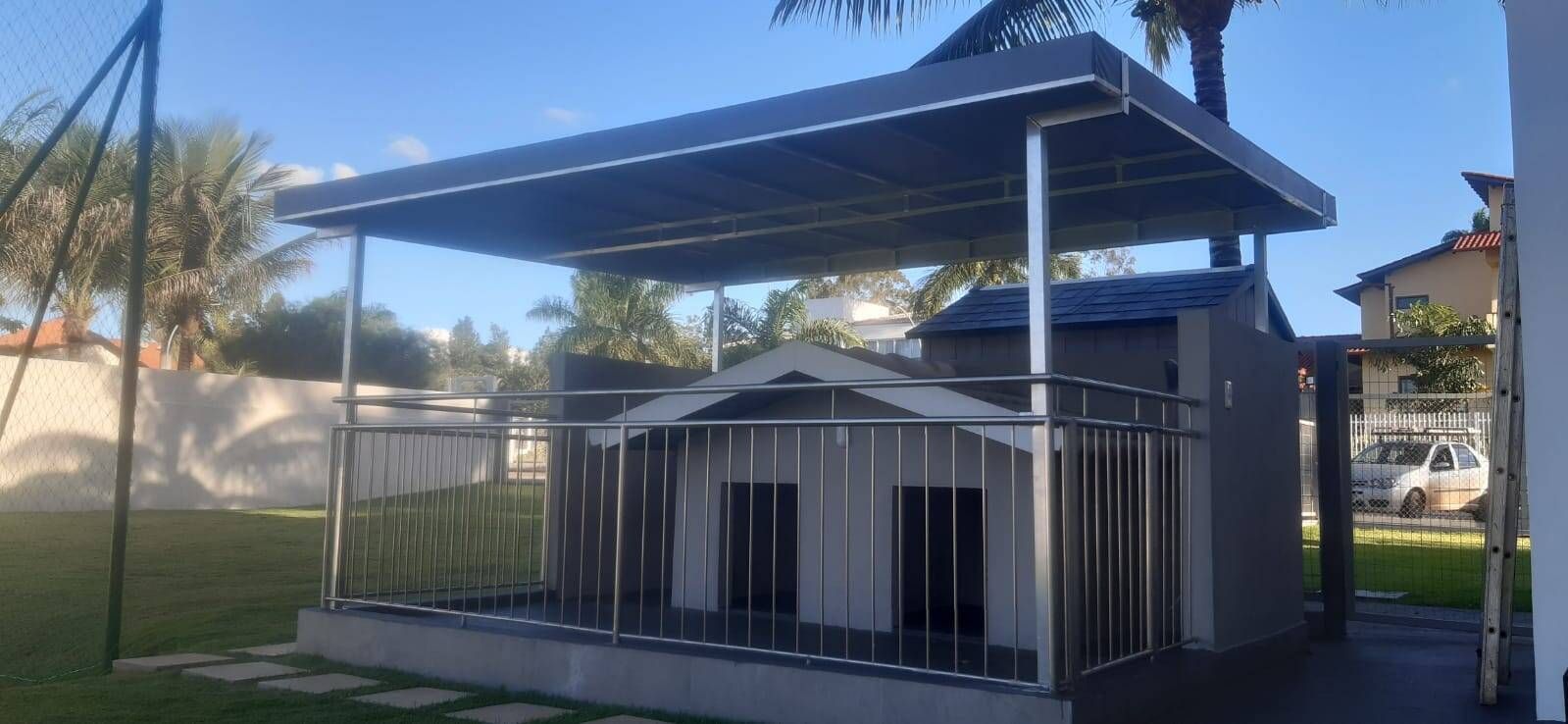 Toldo Fixo em Lona - Foto 5