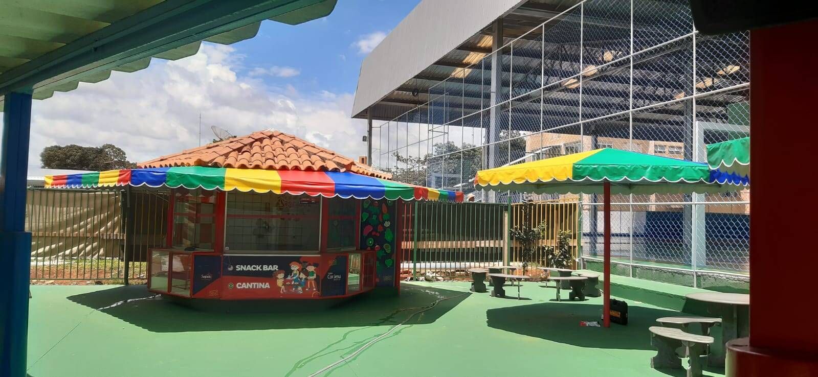 Toldo Fixo em Lona - Foto 11