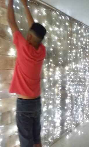 Cortinas de LED Branco Frio - Foto 1