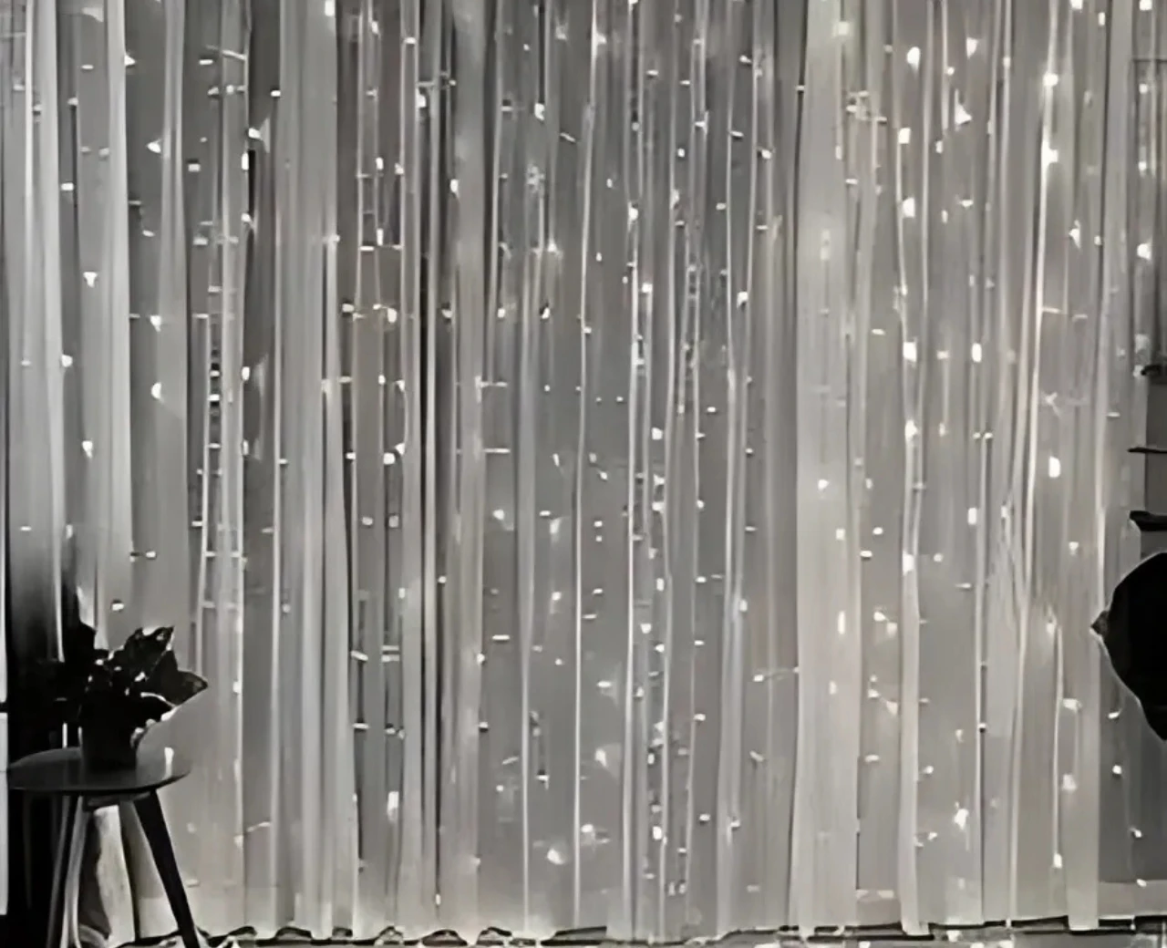 Cortinas de LED Branco Frio - Foto 2