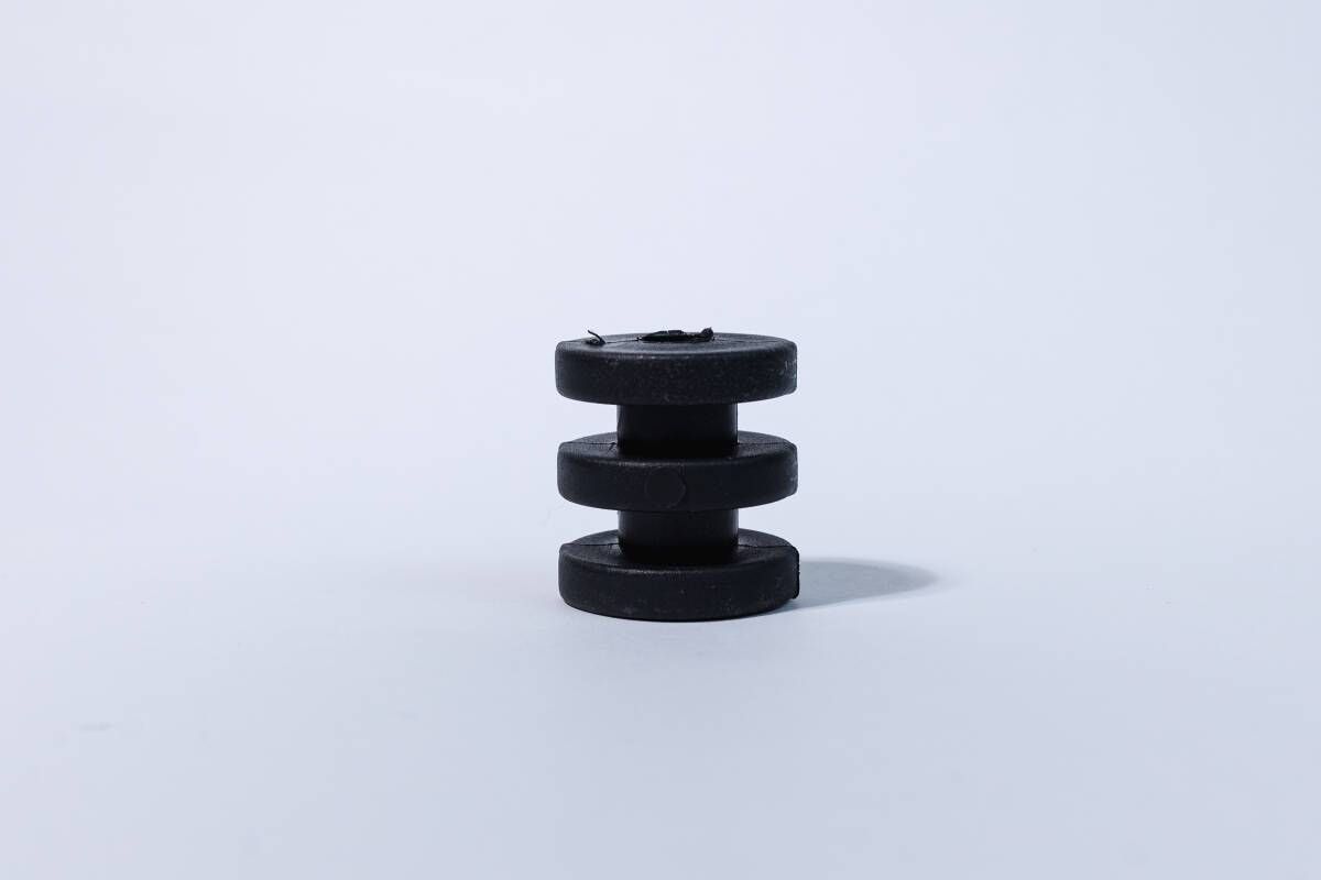 Roldana Isolador Plástico 2 Ranhuras - Foto 1