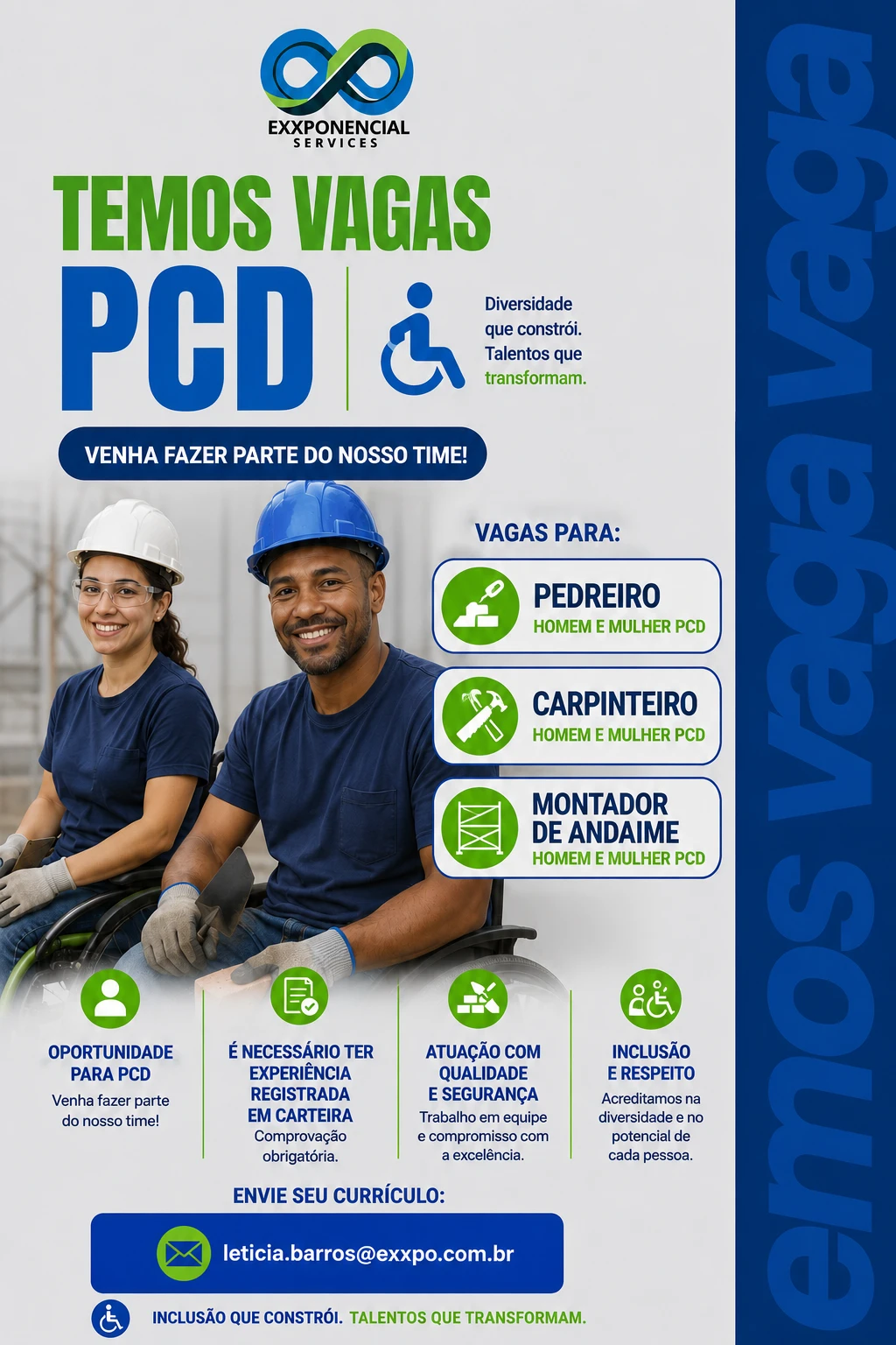 Vagas Emprego PCD