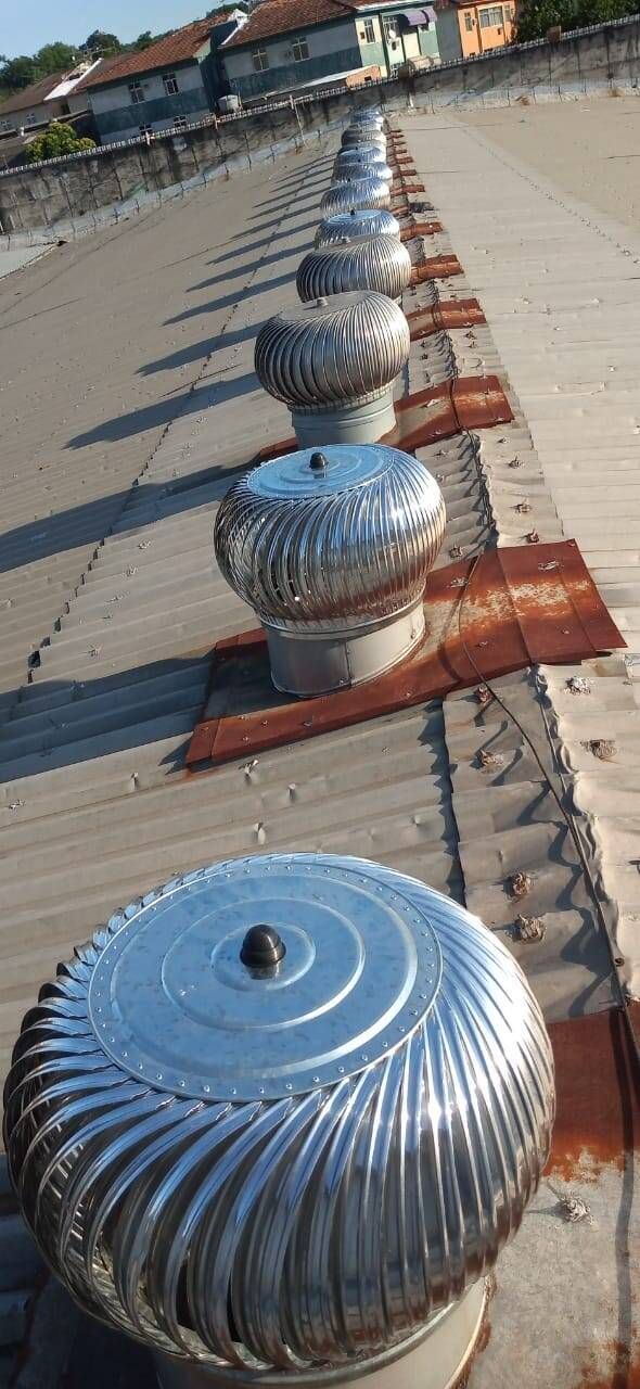 Instalação de Exaustores