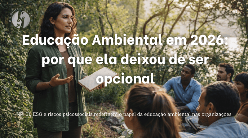 Educação Ambiental em 2026: por que ela deixou de ser opcional