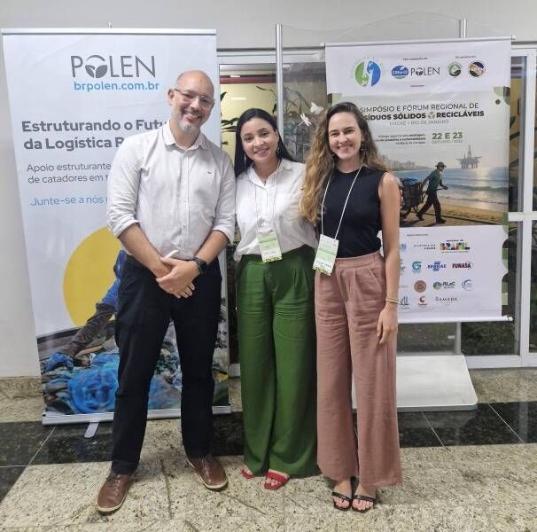 Ricardo (palestrante) e Helena - POLEN