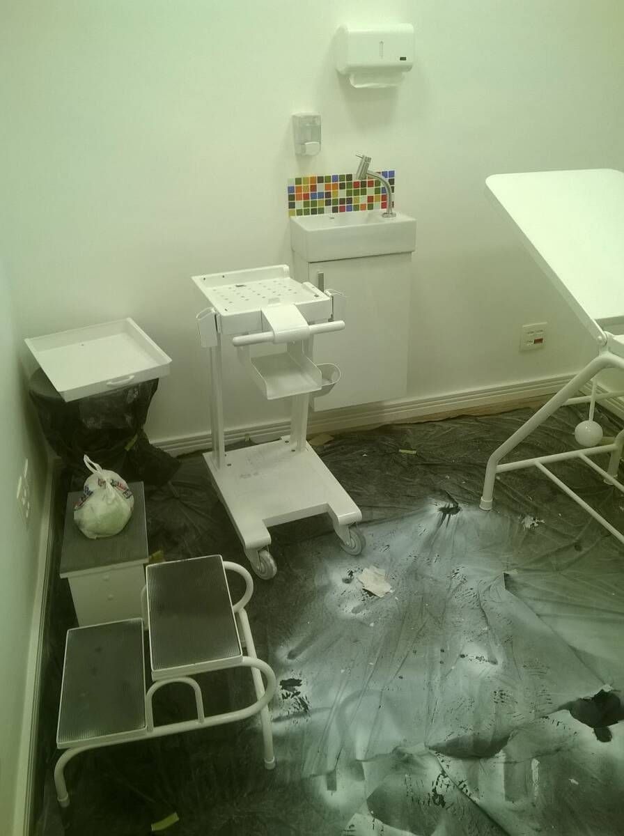 Consultório ginecológico.