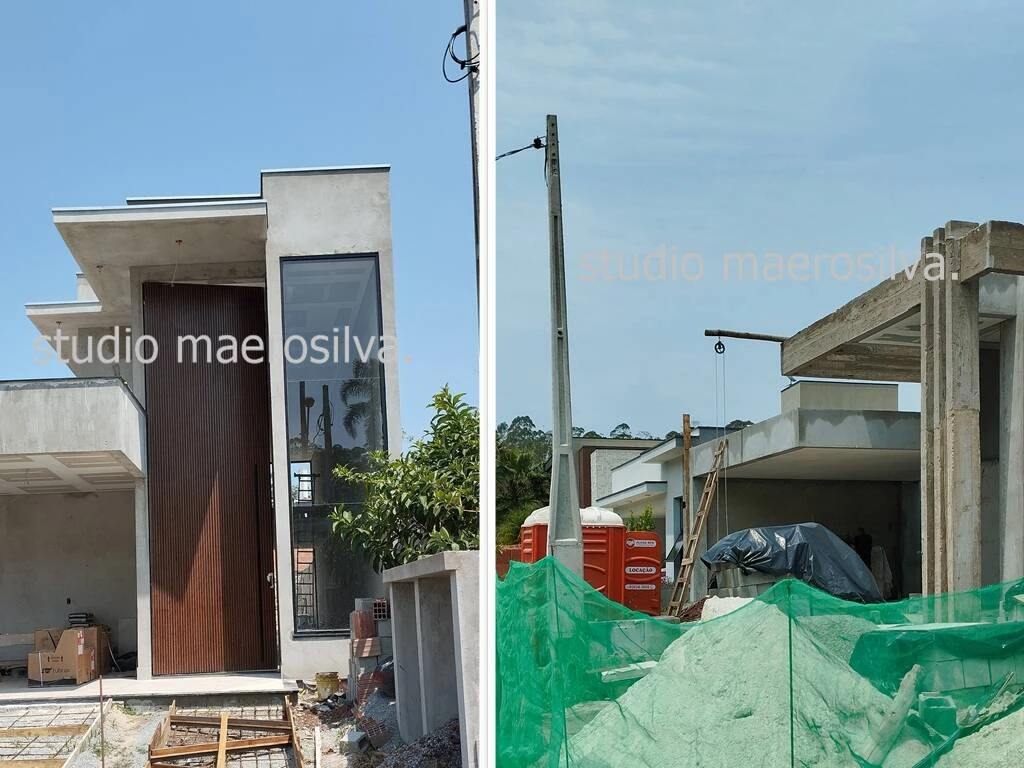 Casa no condominio árua.