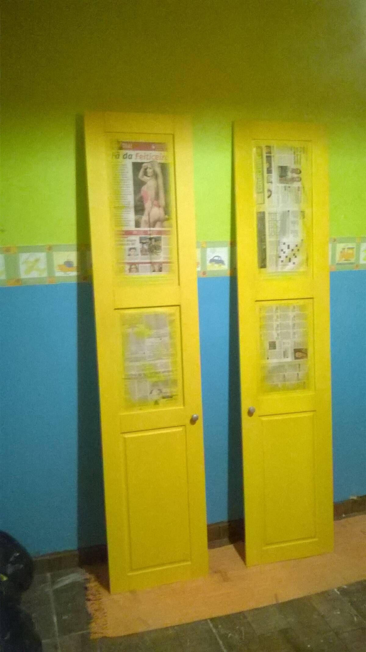 Portas personalizadas.