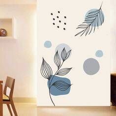 Parede com pintura artistica.