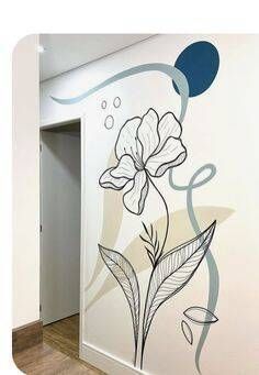 Pintura artista em quarto.