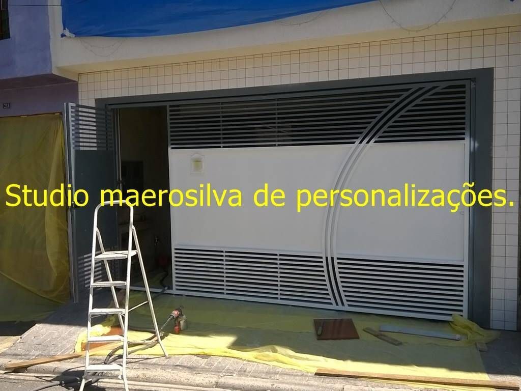 Pintura de portão residência