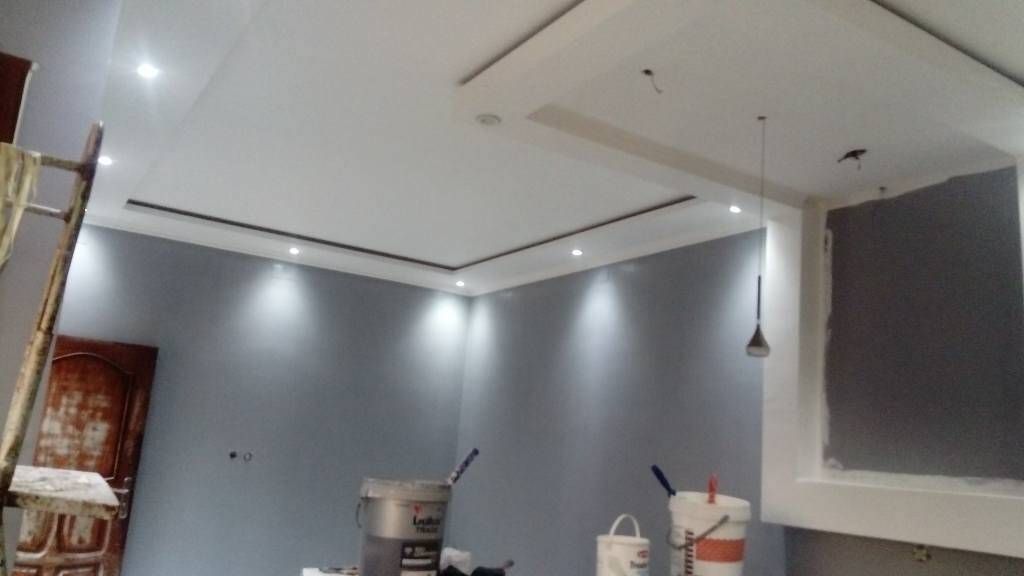 Casa sendo re pintada