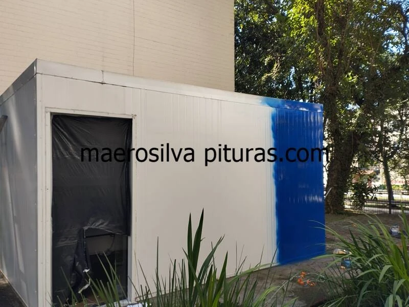 Pintura de conteiner de navio - Foto 4