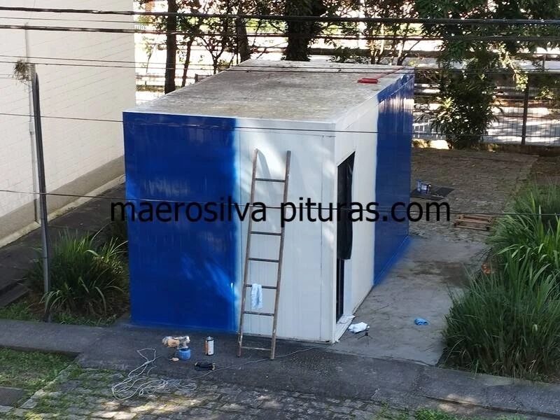 Pintura de conteiner de navio - Foto 5