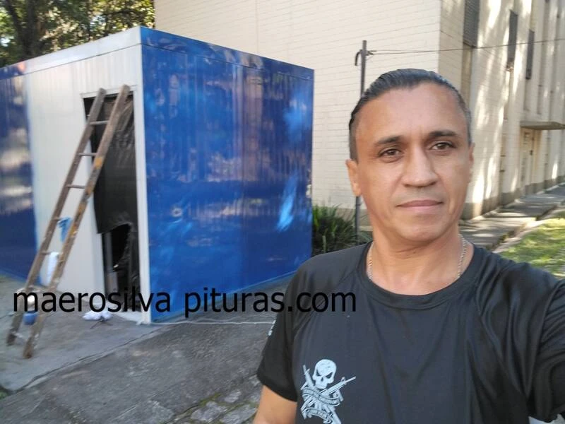 Pintura de conteiner de navio - Foto 6