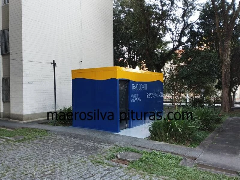 Pintura de conteiner de navio - Foto 11
