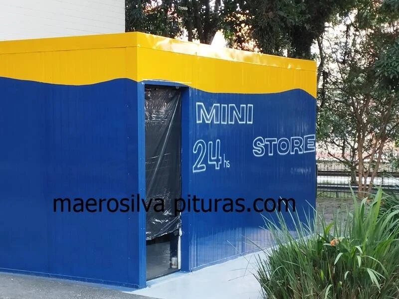 Pintura de conteiner de navio - Foto 12