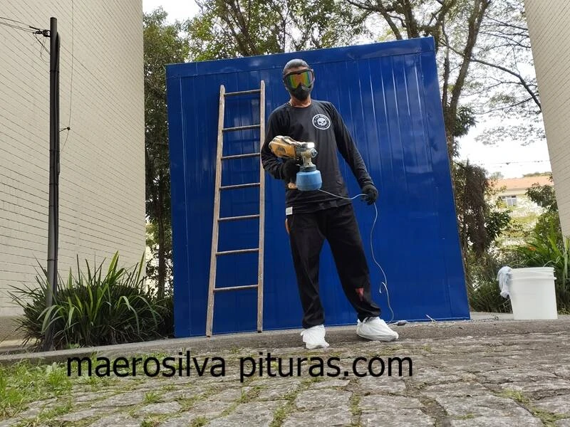 Pintura de conteiner de navio - Foto 19