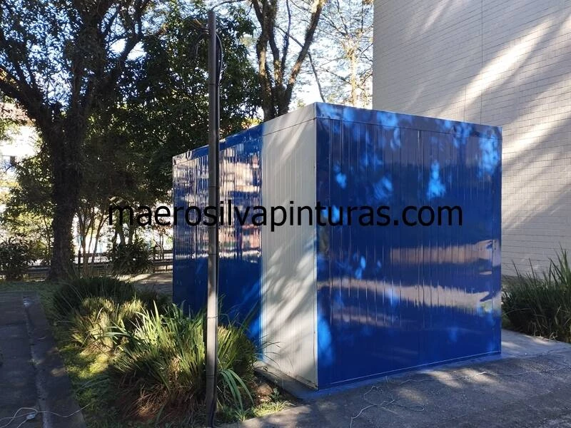 Pintura de conteiner de navio - Foto 4