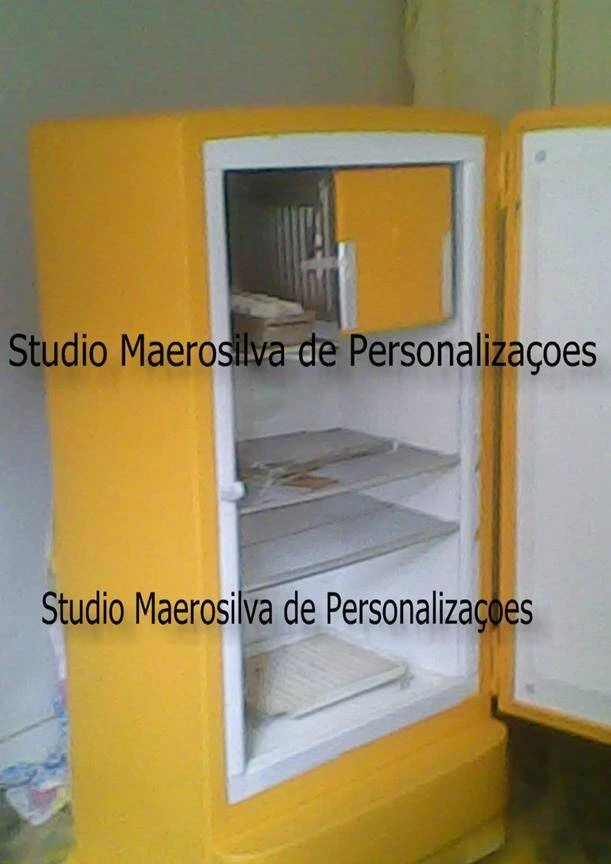 Geladeira hotpoint americana restaurada.