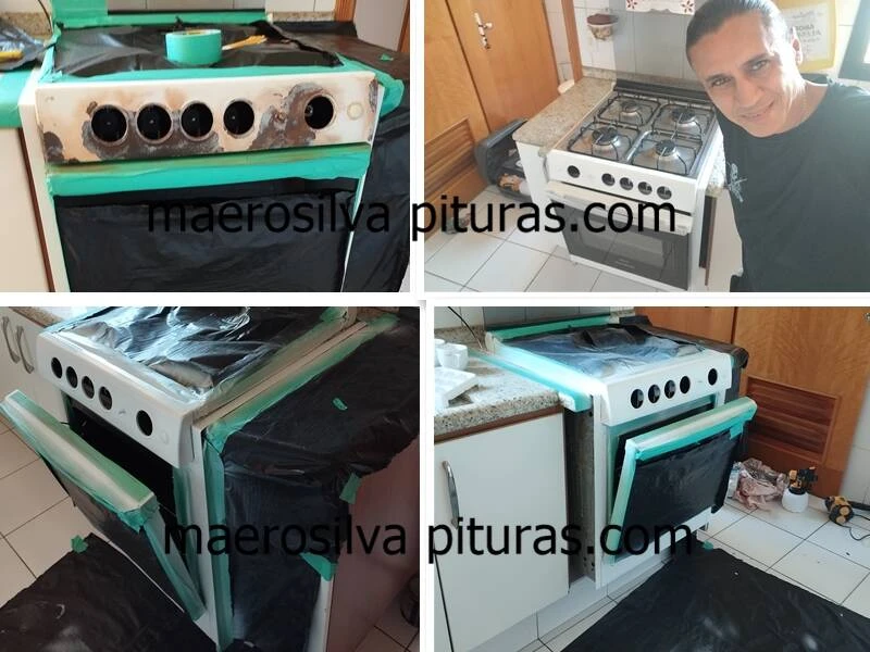 Pintura fogão - Foto 1