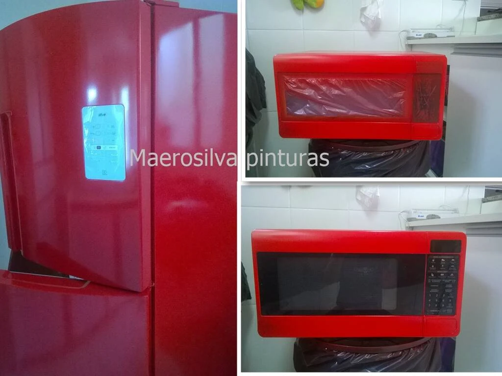 Geladeira brastemp inverse personalizada em v