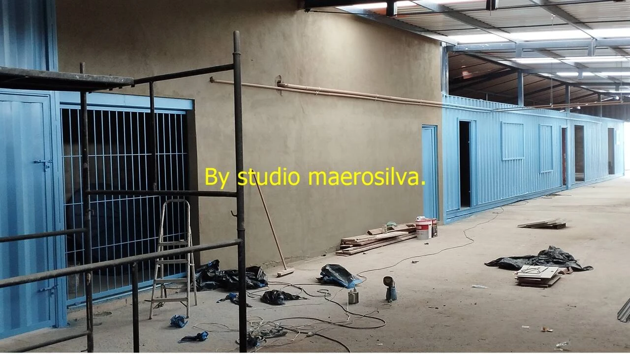 Pintura de conteiners.