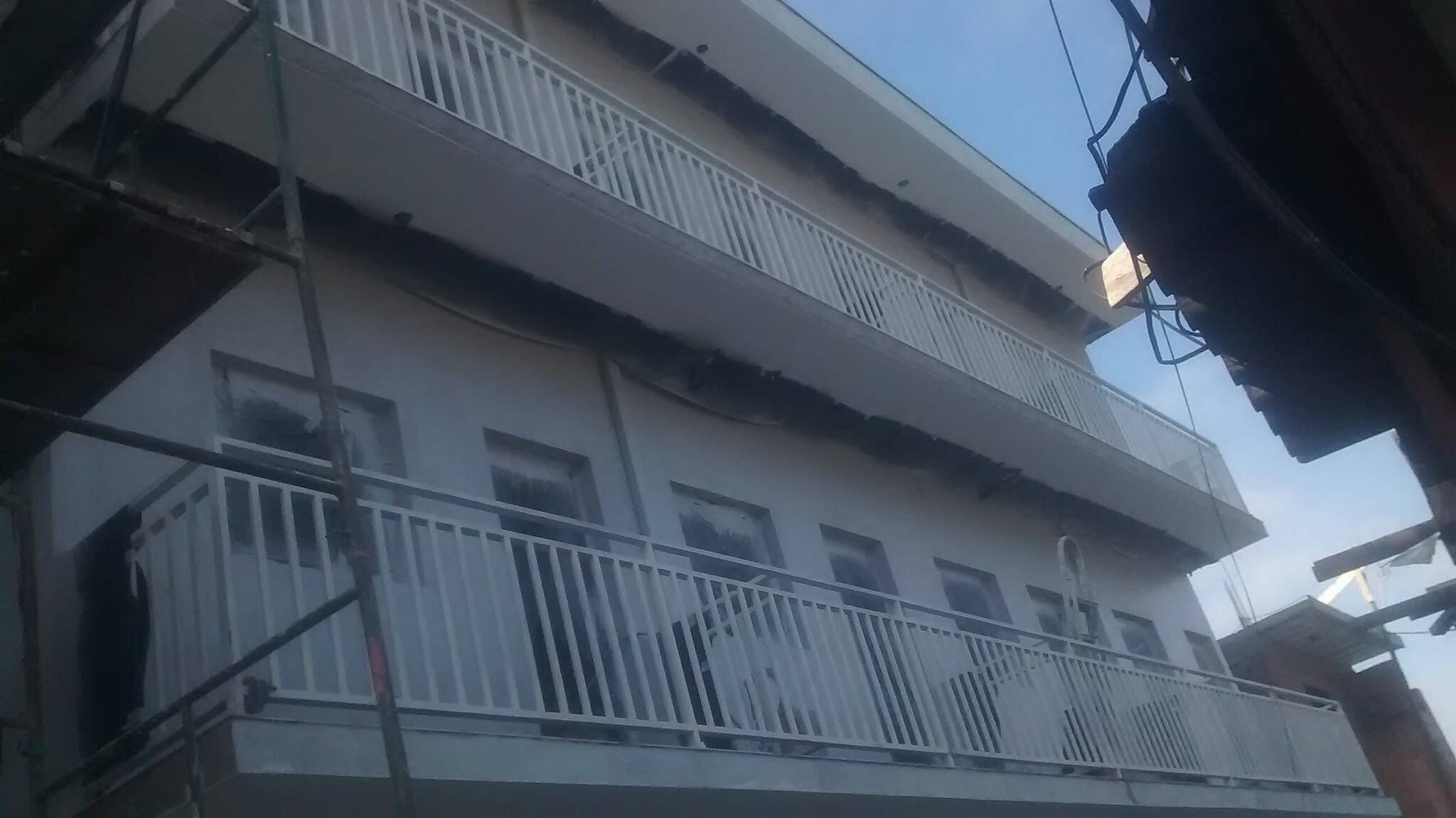 Restauração de prédio.