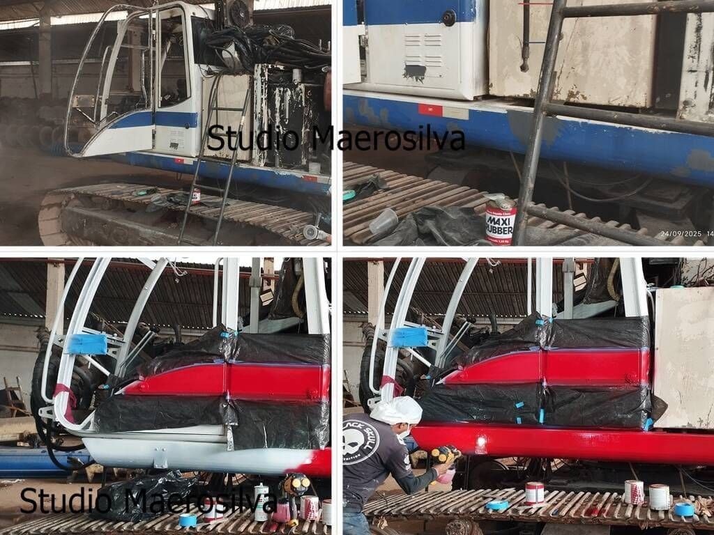 Restauração de perfuratriz